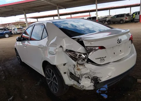 2017 Toyota Corolla Se из США, поврежденный, VIN 2T1BURHE9HC878223